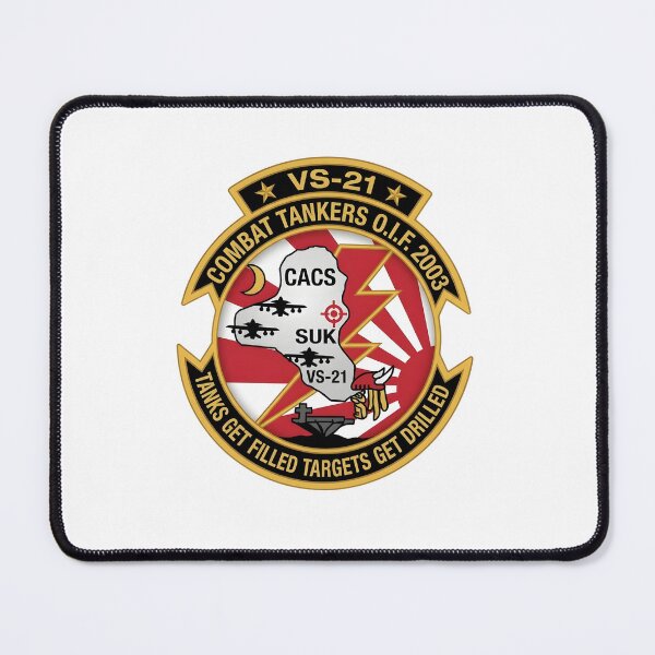 Item preview, US Navy VS-21 Combat Tankers Operation Iraqi Freedom 2003 Patch designed and sold by CharlieDesings.