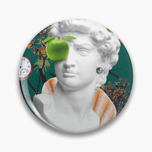 Item preview, Artistic collage with surreal classical bust designed and sold by danielrospad.