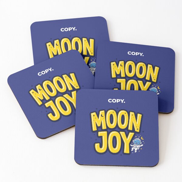 Item preview, Copy Moon Joy Cute Astronaut Cartoon Fun Lunar Space 1 designed and sold by ChinkyCat Official.