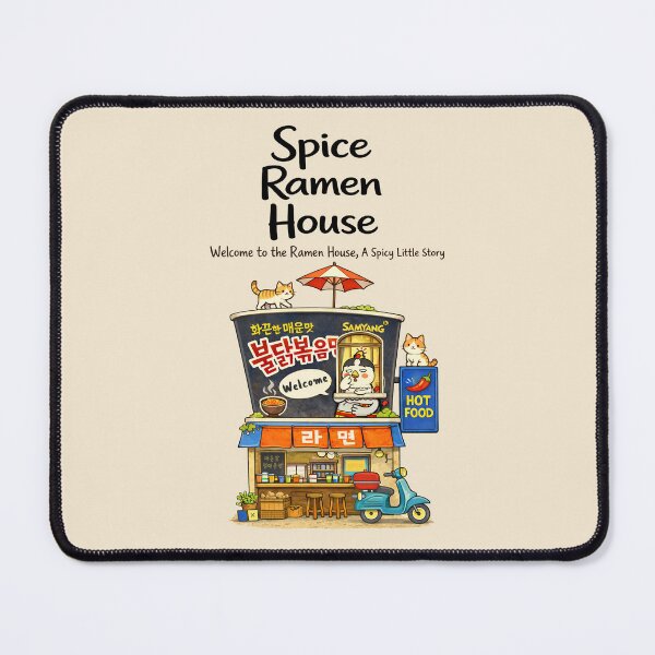 Item preview, Korean Spice Ramen House designed and sold by Namidesignkr.