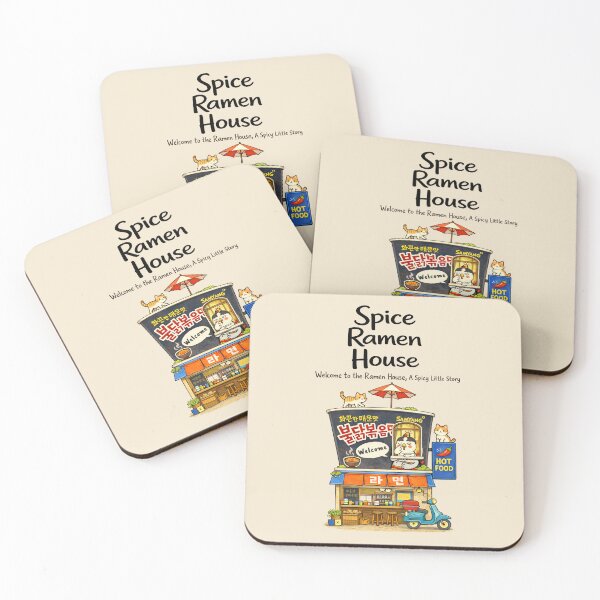 Item preview, Korean Spice Ramen House designed and sold by Namidesignkr.