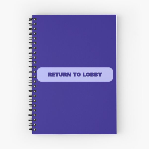 Item preview, Return to lobby  designed and sold by WeirdMDK.