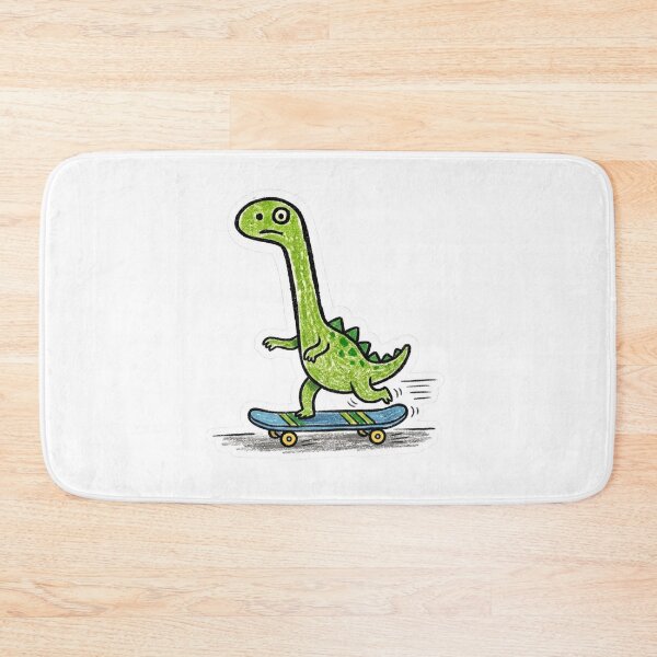 Item preview, Rex the dinosaur on a skateboard designed and sold by Emma0015.