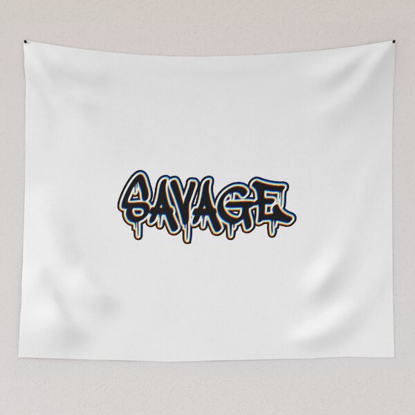 Item preview, Savage Graffiti Lettering - Urban Street Art RGB Glitch designed and sold by alessandramtoro_shop.