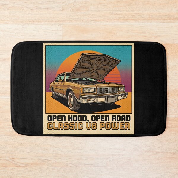 Item preview, Classic V8 Power - Retro 80s American Car Aesthetic designed and sold by Zenvaro.