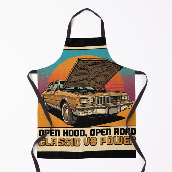 Item preview, Classic V8 Power - Retro 80s American Car Aesthetic designed and sold by Zenvaro.