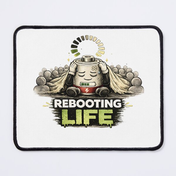 Item preview, Rebooting Life Shirt – Recovery Mode Tee designed and sold by DesignTeamHub.