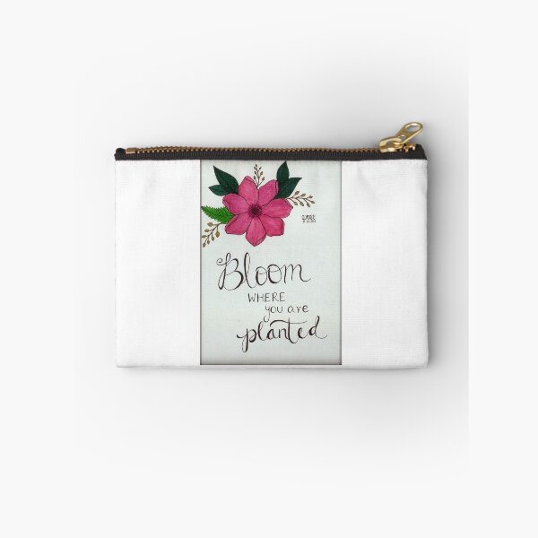 Item preview, Bloom Where You Are Planted Floral Illustration designed and sold by aleenaroseart.
