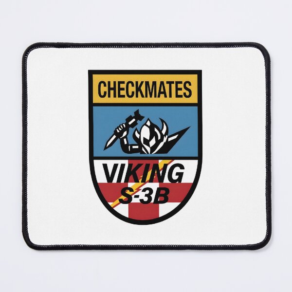 Item preview, US Navy VS-22 Checkmates S-3B Viking Squadron Patch designed and sold by CharlieDesings.
