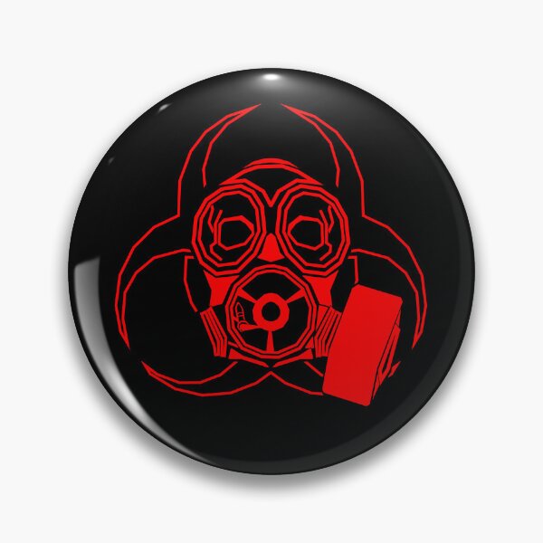 Item preview, Neon Biohazard Skull Gas Mask | Cyberpunk Vector Art designed and sold by Neon_Ronin.