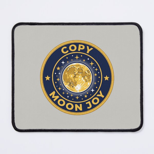 Item preview, Copy Moon Joy Retro Vintage Yellow Full Moon Lunar Space 3 designed and sold by ChinkyCat Official.