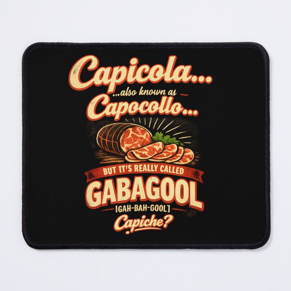 Item preview, Capicola Capocollo Gabagool Capiche? Funny Italian American Sopranos designed and sold by RockyLambda.