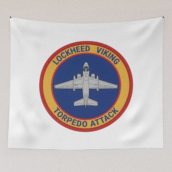 Item preview, Lockheed S-3 Viking Torpedo Attack Aviation Patch designed and sold by CharlieDesings.