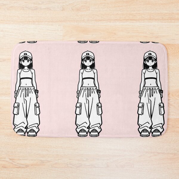 Item preview, Fashion - front woman crop cargo designed and sold by AnimeShin.