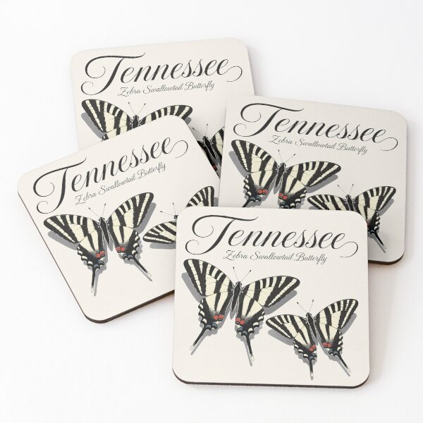 Item preview, Tennessee Zebra Swallowtail Butterfly Poster designed and sold by The-Drip-Studio.