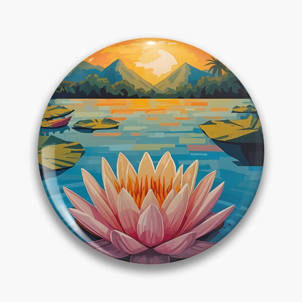 Item preview, Victoria Regia Amazon Tropical Botanical Art designed and sold by BrazilArtShop.