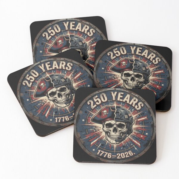 Item preview, 250 Years American Semiquincentennial Skull designed and sold by IronDissident.