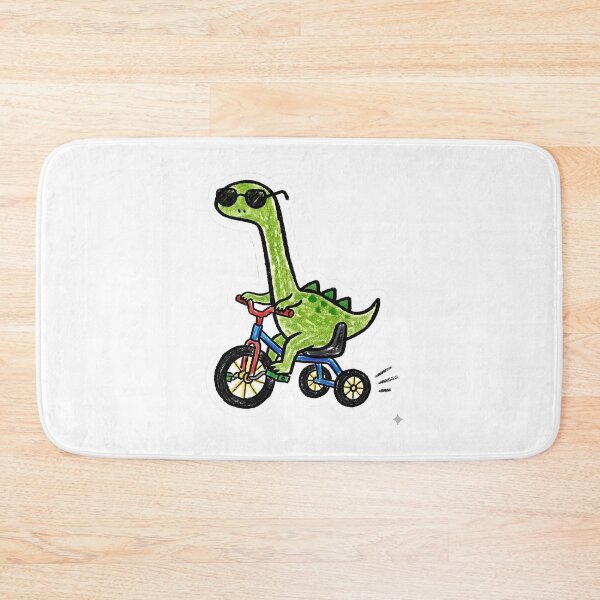 Item preview, Rex dinosaur with sunglasses on a tricycle designed and sold by Emma0015.