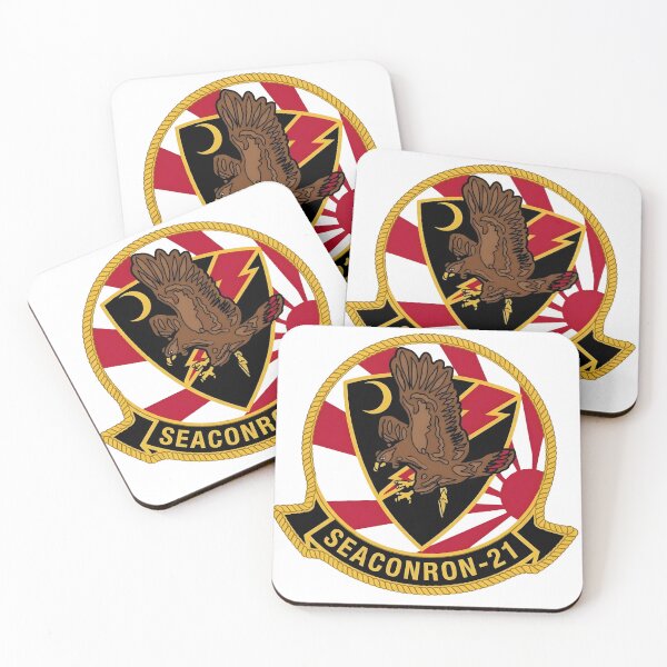 Item preview, US Navy SEACONRON-21 Fighting Redtails Squadron Patch designed and sold by CharlieDesings.