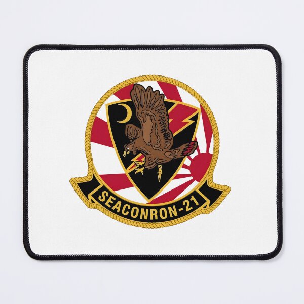 Item preview, US Navy SEACONRON-21 Fighting Redtails Squadron Patch designed and sold by CharlieDesings.
