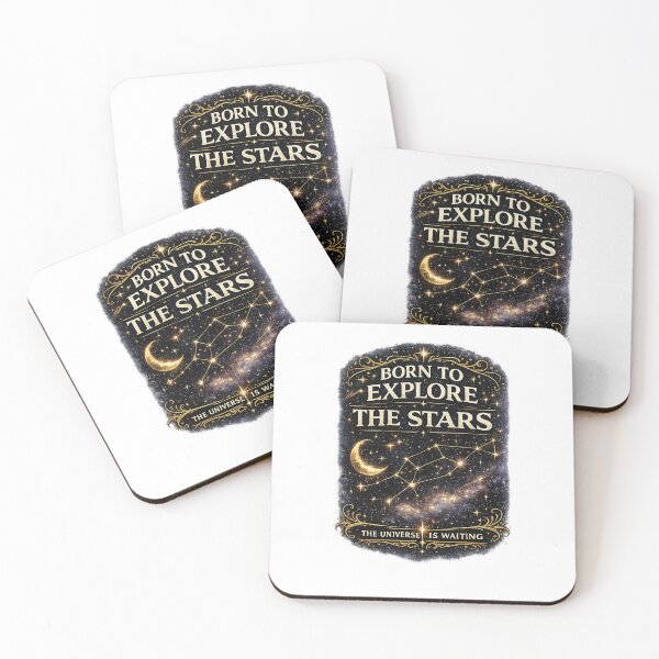 Item preview, Born To Explore The Stars Premium Astronomy Lover Design designed and sold by Globivara Studio.