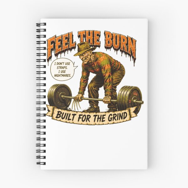 Item preview, Freddy Krueger Deadlift Powerlifting T-Shirt designed and sold by TheThriftyBrit.
