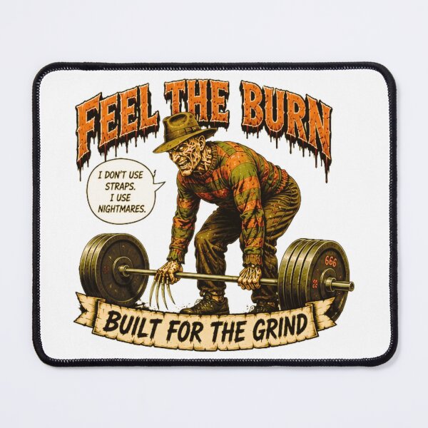Item preview, Freddy Krueger Deadlift Powerlifting T-Shirt designed and sold by TheThriftyBrit.