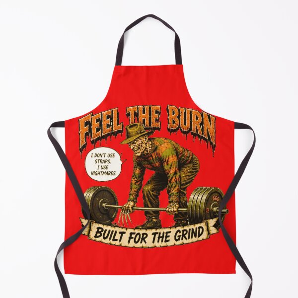 Item preview, Freddy Krueger Deadlift Powerlifting T-Shirt designed and sold by TheThriftyBrit.