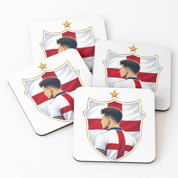 Item preview, England Football Fan Cartoon Sticker | Three Lions Supporter designed and sold by aminesez22.