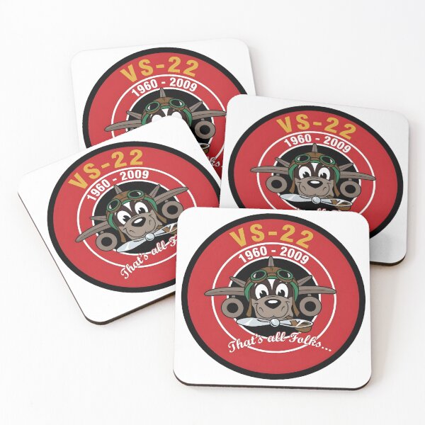 Item preview, US Navy VS-22 Checkmates Deactivation Looney Tunes Commemorative Patch designed and sold by CharlieDesings.