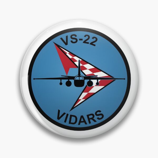 Item preview, US Navy VS-22 Checkmates Sea Control Squadron 22 Shield Patch designed and sold by CharlieDesings.