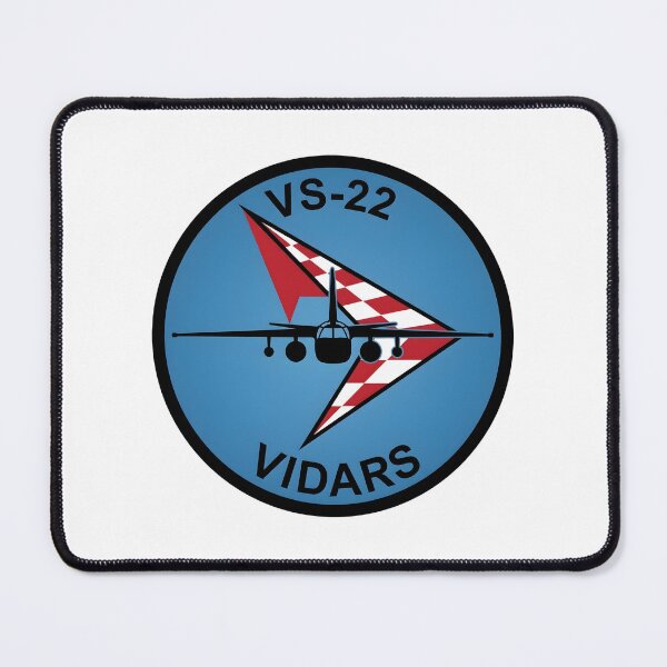 Item preview, US Navy VS-22 Checkmates Sea Control Squadron 22 Shield Patch designed and sold by CharlieDesings.