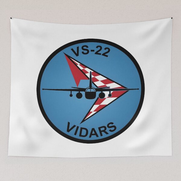 Item preview, US Navy VS-22 Checkmates Sea Control Squadron 22 Shield Patch designed and sold by CharlieDesings.