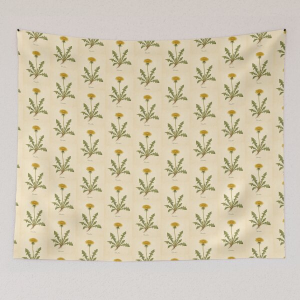 Item preview, Vintage Dandelion Botanical Illustration Antique Flower Art designed and sold by NuvoraNest.
