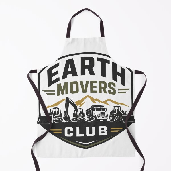 Item preview, Earth Movers Club Heavy Equipment Operator Vintage Construction Design designed and sold by kakmi-art.