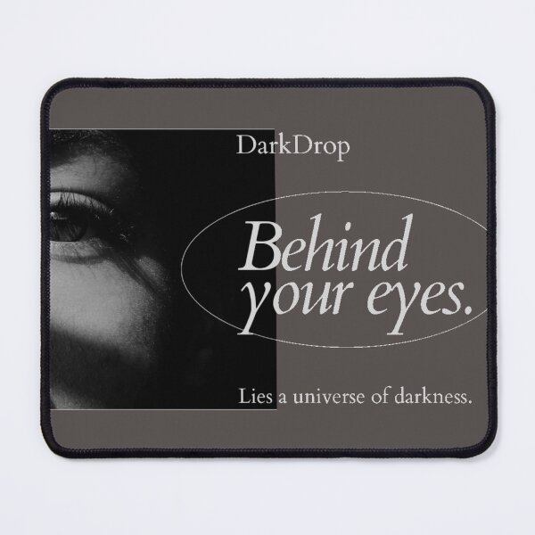Item preview, Behind Your Eyes Dark Aesthetic Graphic Tee designed and sold by DarkDroppp.