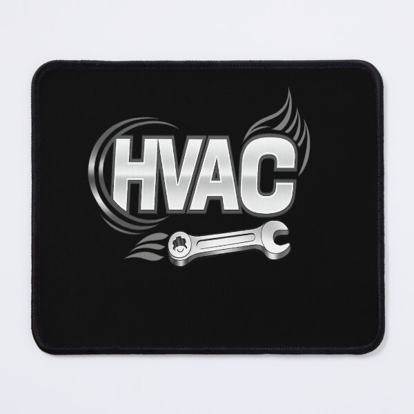 Item preview, HVAC Technician Shirt - Metallic HVAC Logo - Heating & Cooling Gift Tee designed and sold by FrozenHeat97.