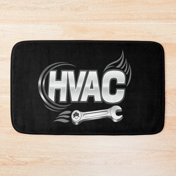 Item preview, HVAC Technician Shirt - Metallic HVAC Logo - Heating & Cooling Gift Tee designed and sold by FrozenHeat97.