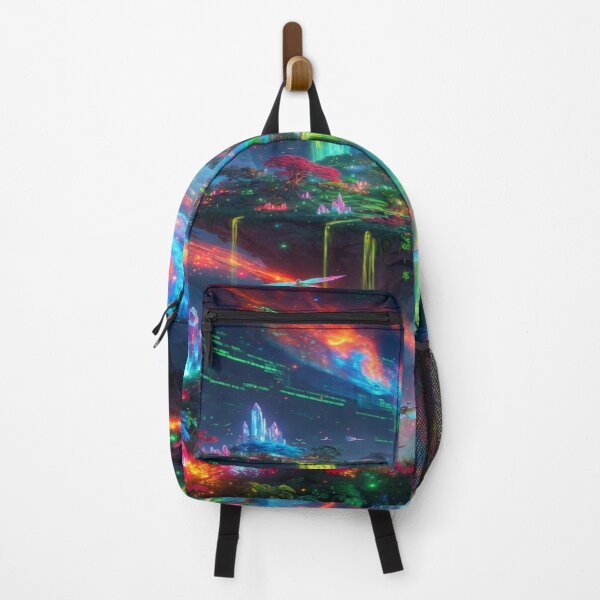Item preview, “Neon Eternal Realms” designed and sold by RavenCrow444.