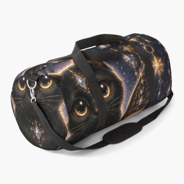 Item preview, Starlight Good Fortune Guardian Black Cat Dreamscape designed and sold by Mindworx21.