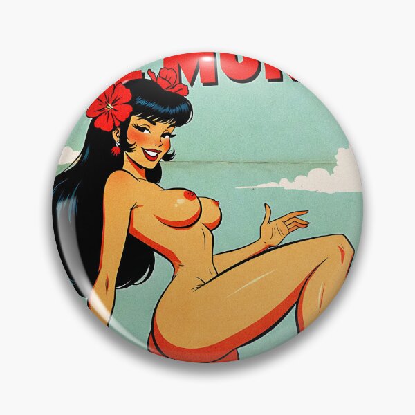 Item preview, Retro Pinup La Mujer Más Hermosa Poster designed and sold by HappyOops.
