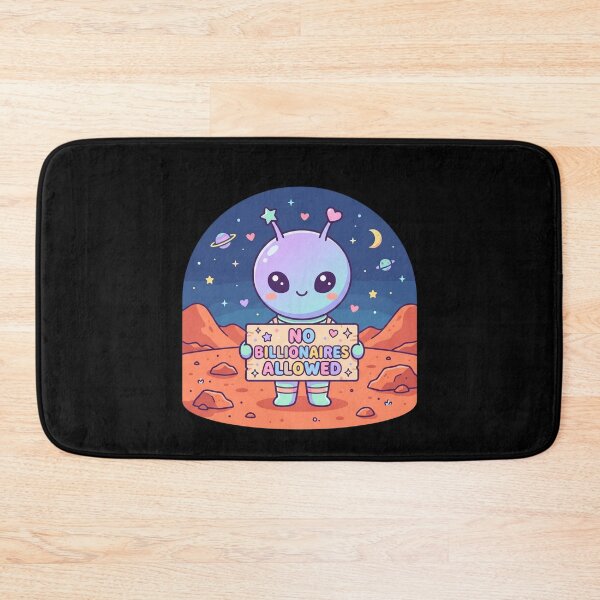 Item preview, Mars says No Billionaires Allowed designed and sold by Anchor & Thread.