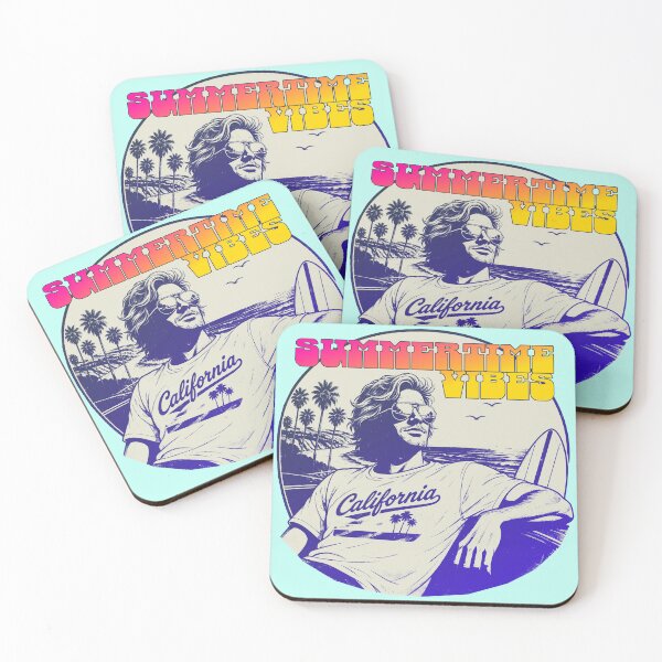 Item preview, Summertime Vibes Retro Surfer | California Beach 70s Vintage Graphic Tee Sticker designed and sold by Analog Threads & Goods.