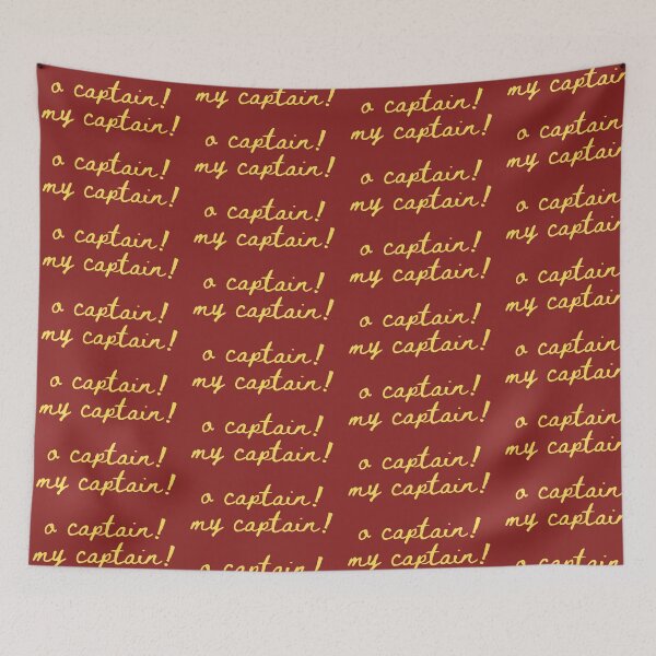 Item preview, O Captain! My Captain! designed and sold by Spring Things.