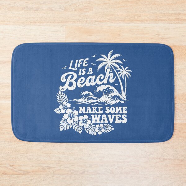 Item preview, Life Is A Beach Make Some Waves Funny Summer  designed and sold by Y-Vibes.