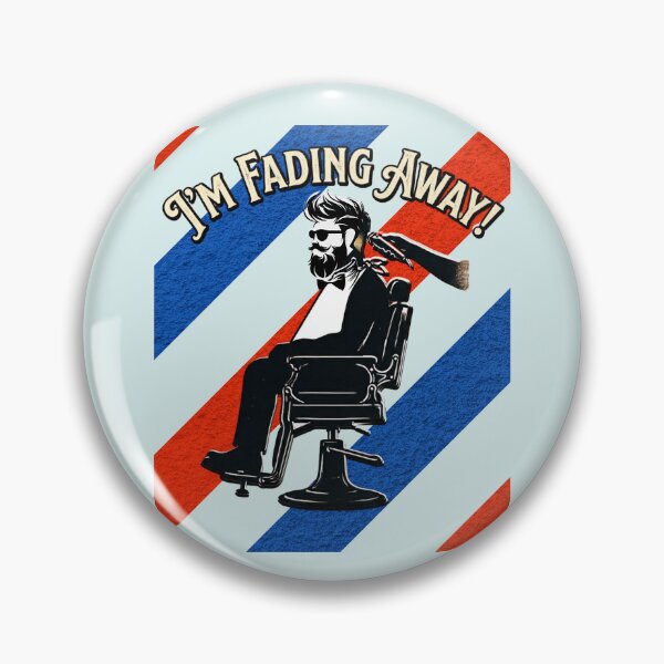 Item preview, I'm Fading Away Funny Barber Haircut Fade Barber Apron designed and sold by Flirt-Teez.