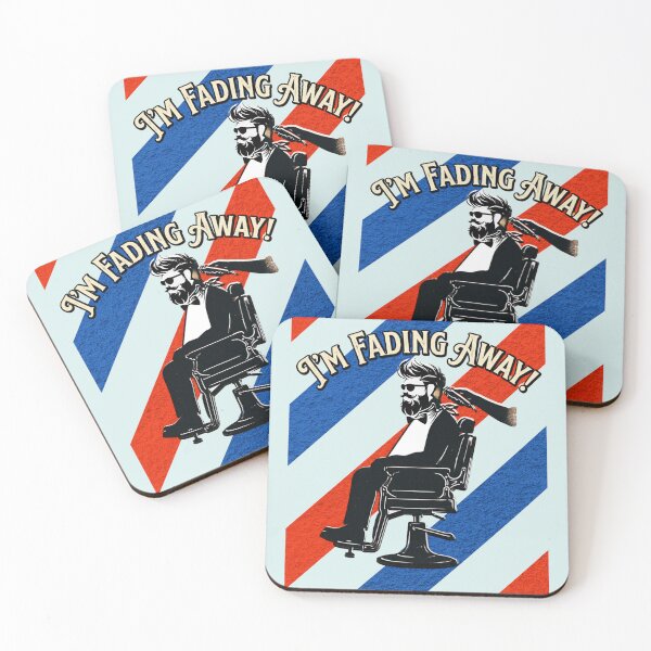 Item preview, I'm Fading Away Funny Barber Haircut Fade Barber Apron designed and sold by Flirt-Teez.