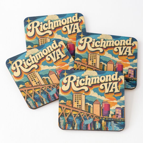 Item preview, Retro Richmond Reflections designed and sold by ThatCoolArtTeacher.