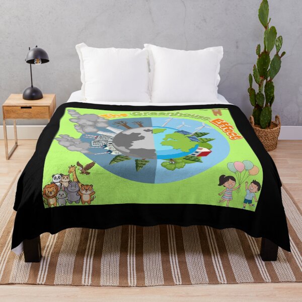 Item preview, The Greenhouse Effect – Climate Change Awareness & Save Our Planet Design designed and sold by DervoTeck2767.