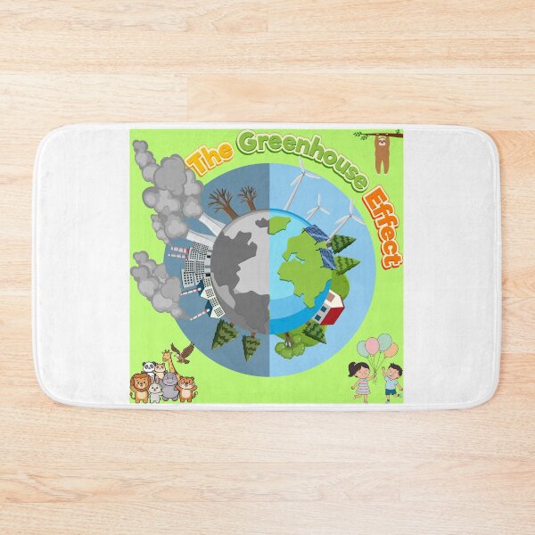 Item preview, The Greenhouse Effect – Climate Change Awareness & Save Our Planet Design designed and sold by DervoTeck2767.
